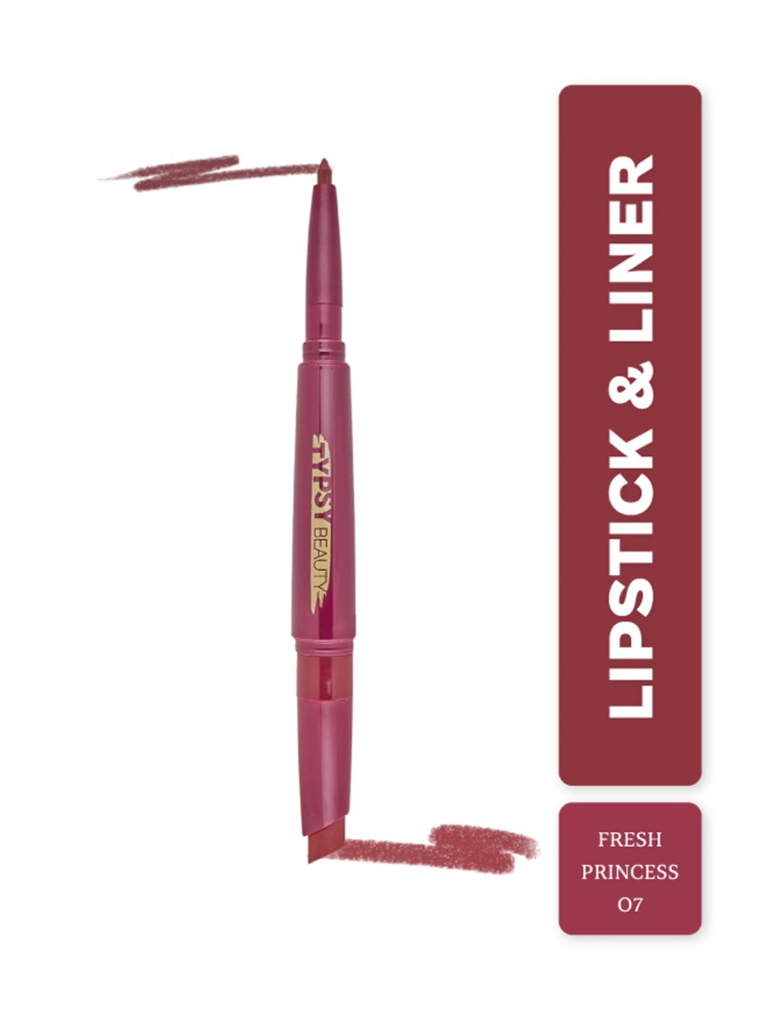Typsy Beauty Twist & Pout Lipstick & Lip Liner Fresh Princess 07 - 0.91 gm