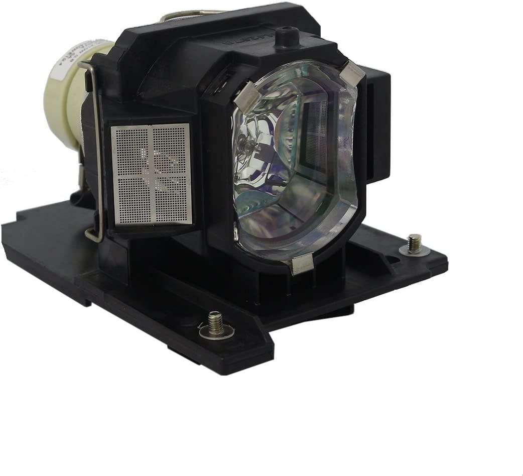 AuraBeam DT01021 Professional Hitachi Projector Lamp Replacement for ED-X42 Genuine Original Philips Bulb with Housing