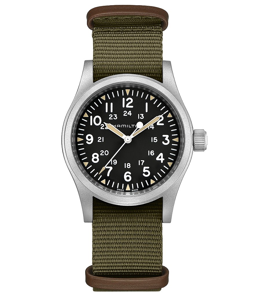 Hamilton Khaki Field Green Mechanical Watch
