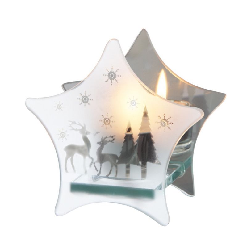 Melrose Set of 6 Rustic Black Hanging Large Tea Light Candle Holders 21"