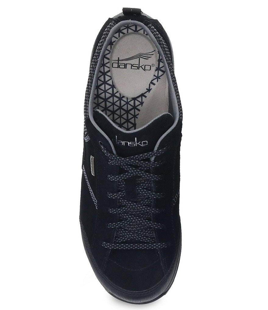 Dansko Women's Paisley Suede Waterproof Lace-Up Sneakers
