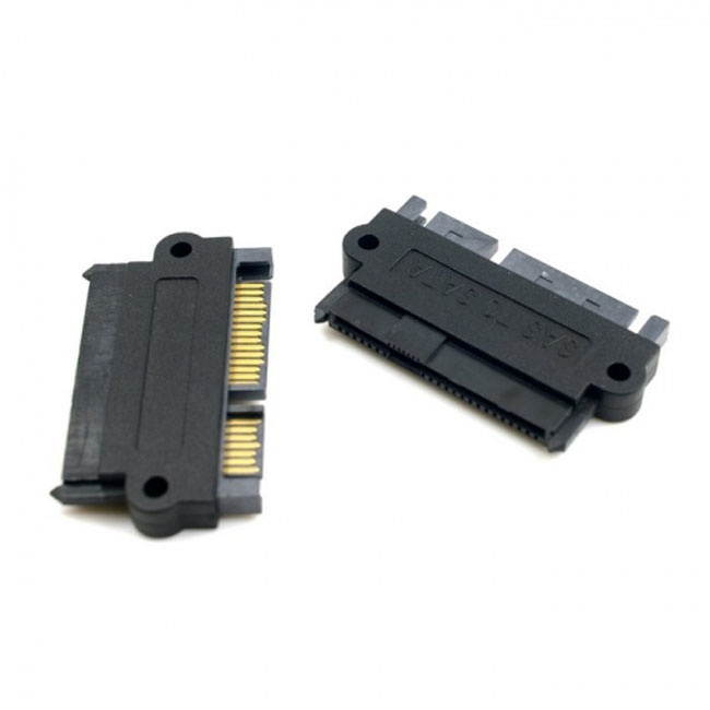 CY SFF-8482 SAS 22 Pin to 7 Pin + 15 Pin SATA Adapter SF-092
