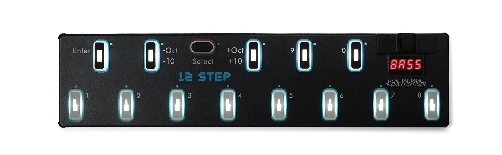 12 Step Chromatic Keyboard Foot Controller