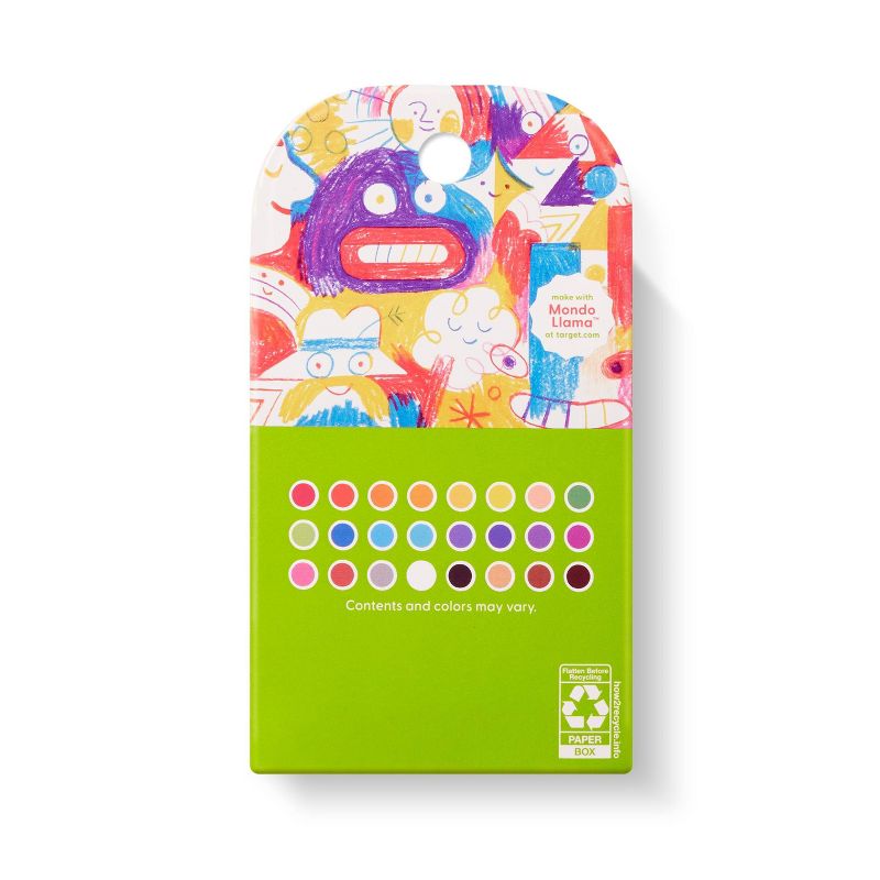 24ct Crayons Classic Colors - Mondo Llama™