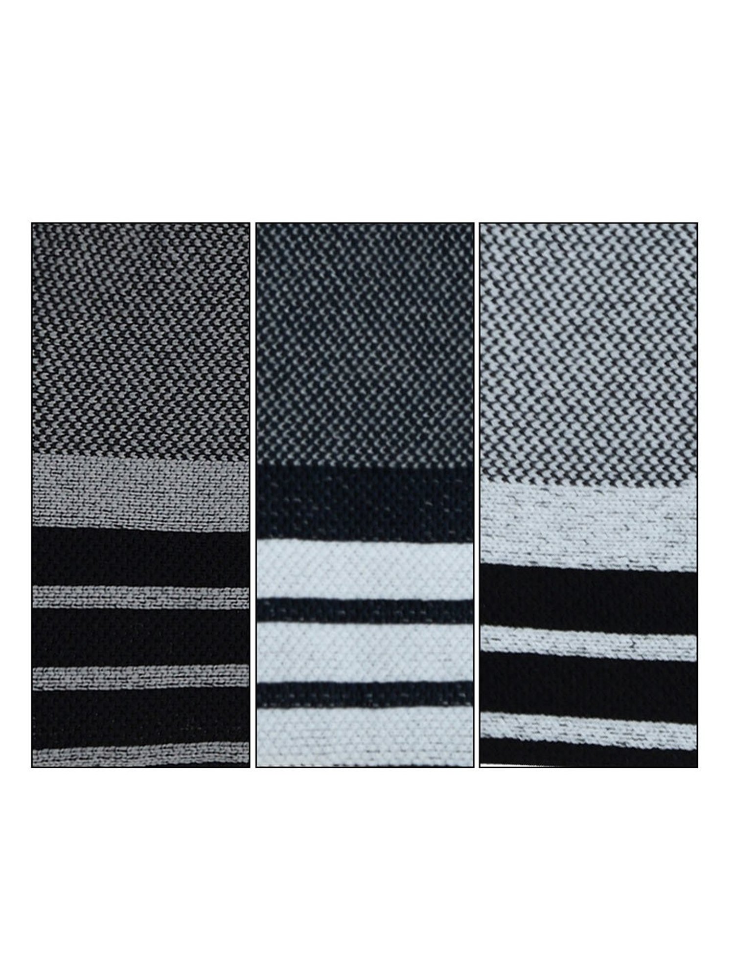 BALENZIA Multicolor Athletic Lowcut Ankle Sports Socks - Pack of 3