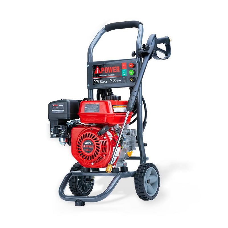 34" 2700Psi High Pressure Washer Red - A-iPower