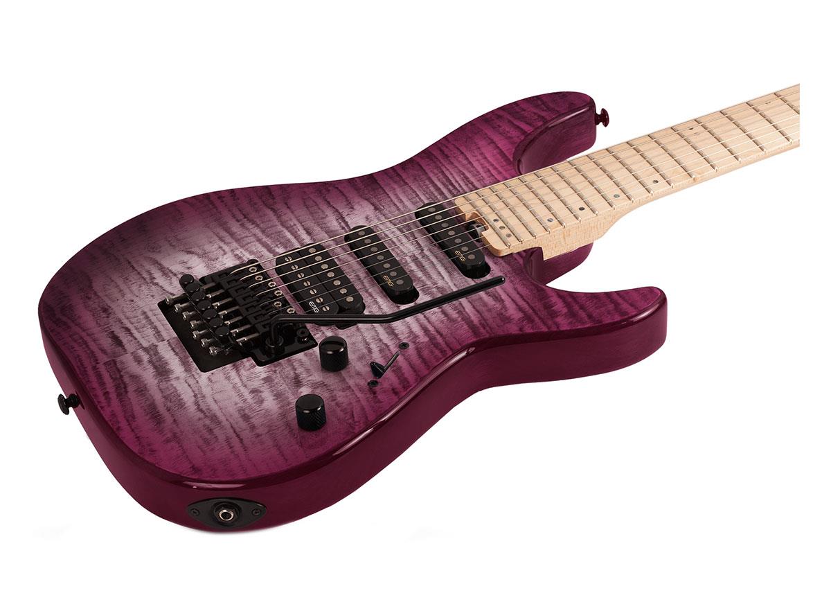 Schecter Sun Valley Super Shredder 7 III 7-String Electric Guitar, Aurora Burst