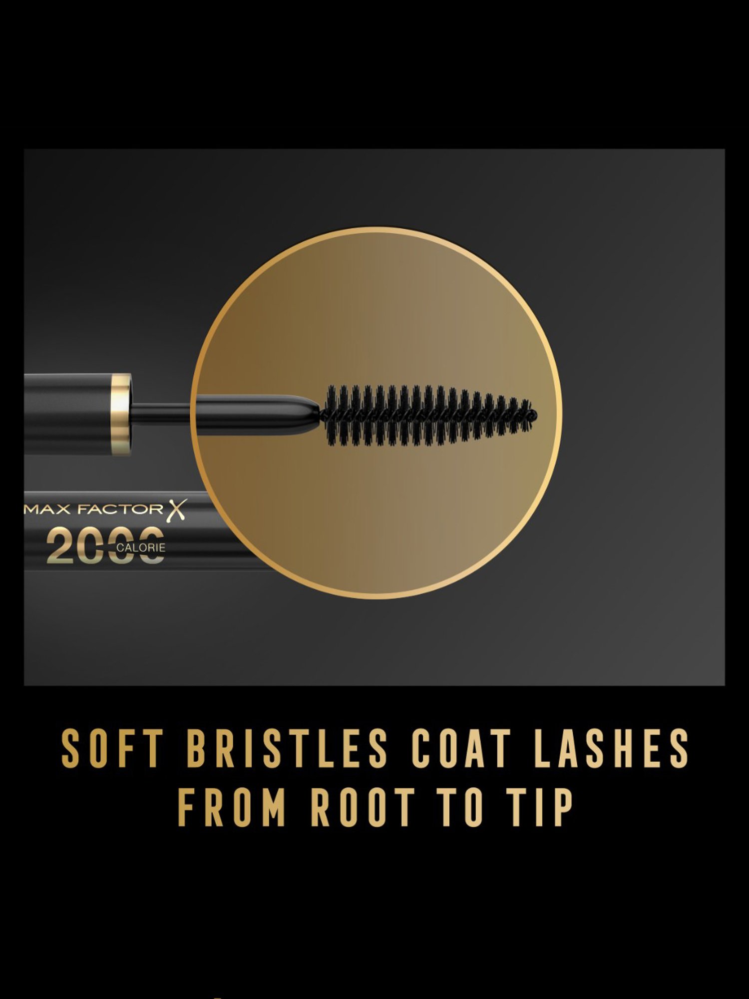 Max Factor 2000 Calorie Full Volume Mascara 01 Black - 9 ml