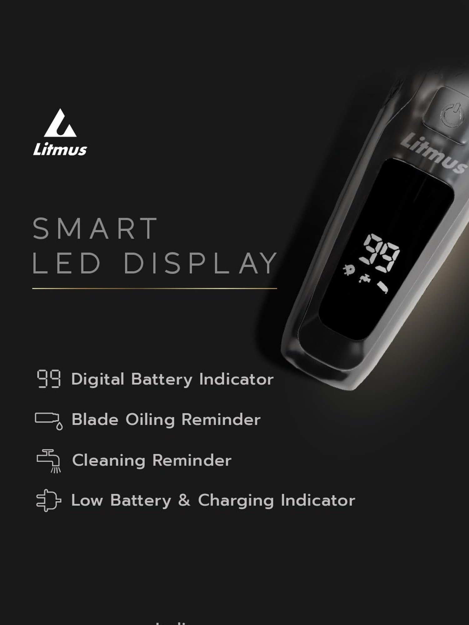 Wahl Professional Moser 1400 Germany Hair Clipper (Maroon)