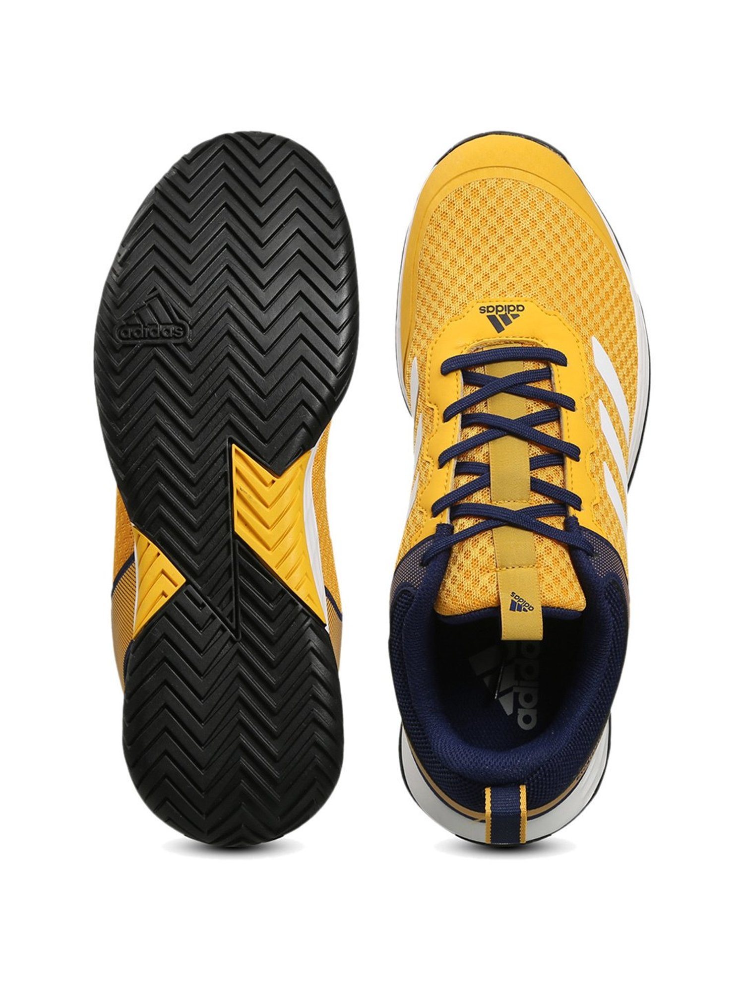 Adidas Men's MILYENL TENNIS STAR Gold Tennis Shoes