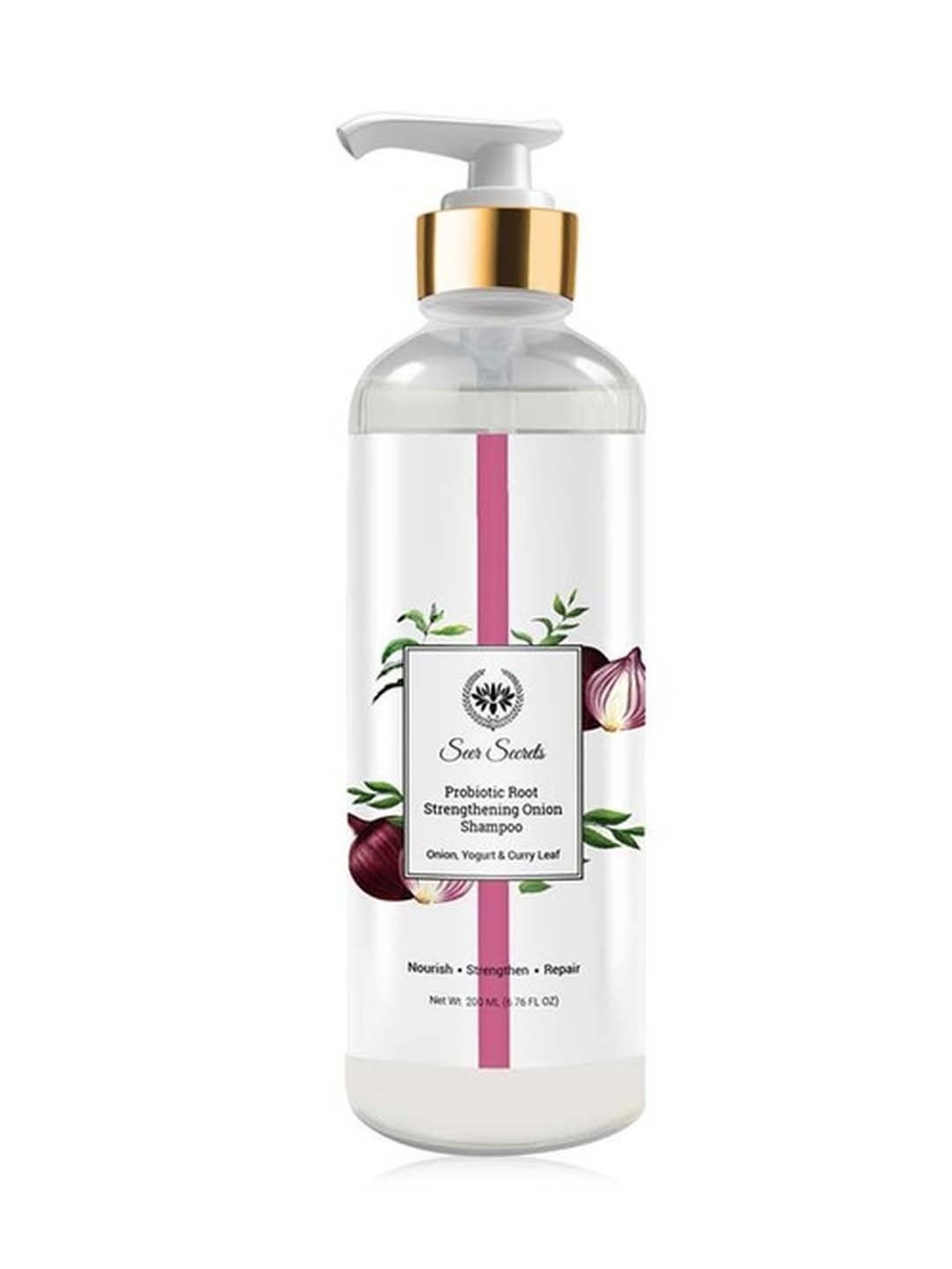 Seer Secrets Probiotic Root Strengthening Onion Shampoo - 200 ml