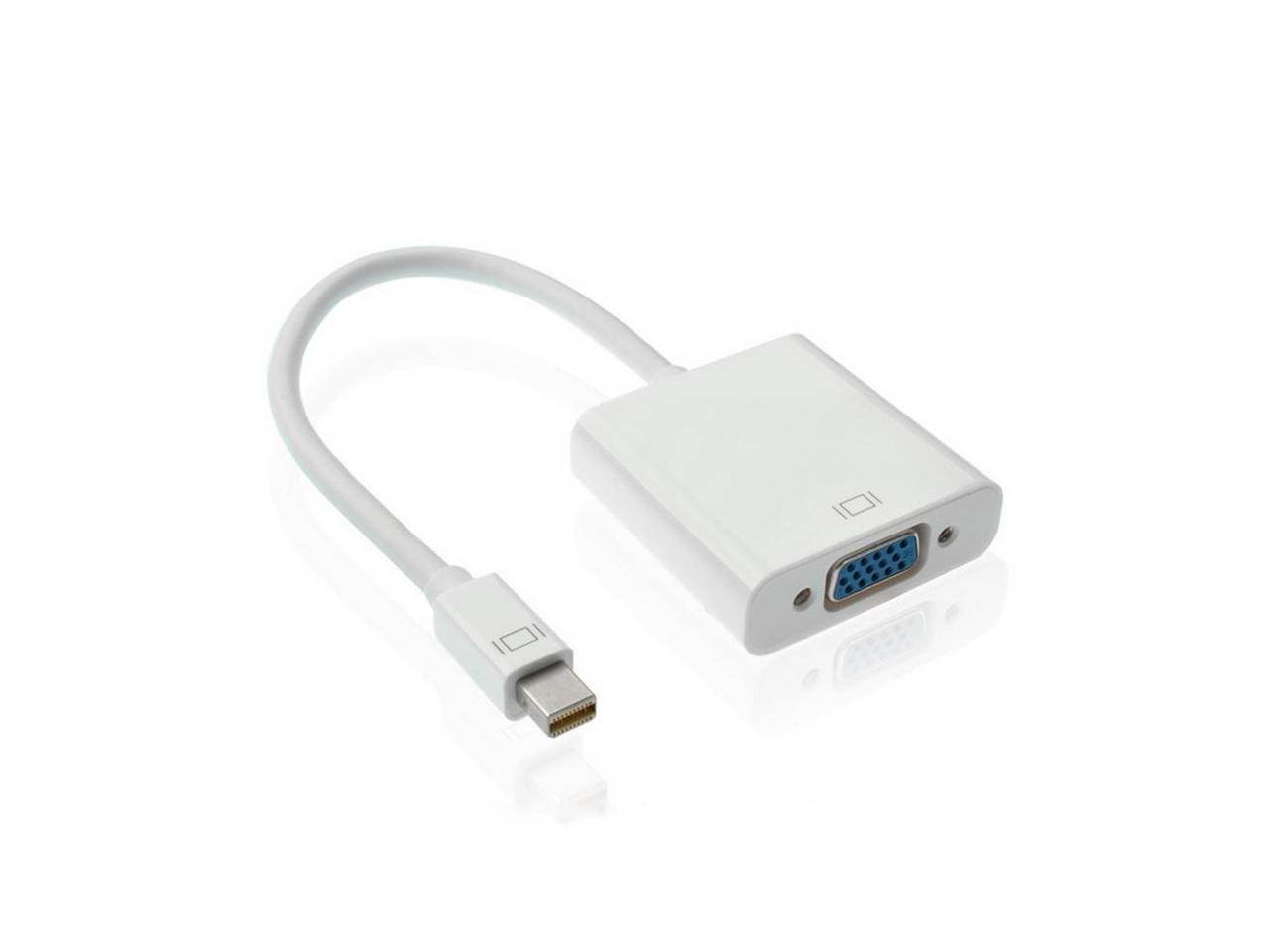 SAKOSE  Mini Displayport To VGA Cable Adapter Male - Female Thunderbolt Video Display Converter