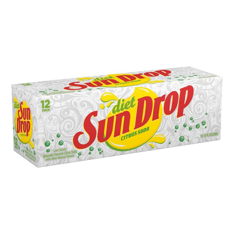Diet Sun Drop Soda - 12pk/12 fl oz Cans