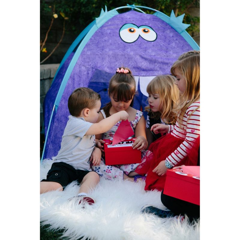 Pacific Play Tents Kids Furry Little Monster Dome Play Tent 4' x 4'