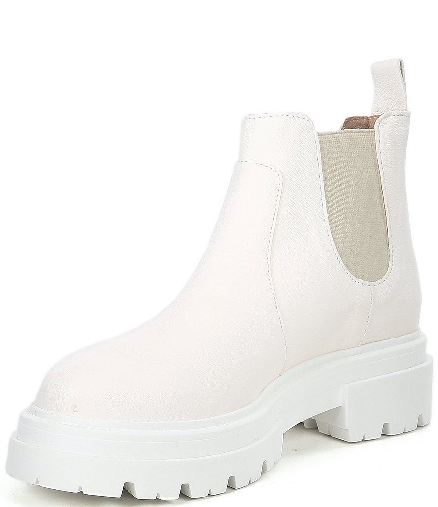 Free People Lola Leather Lug Sole Chelsea Booties