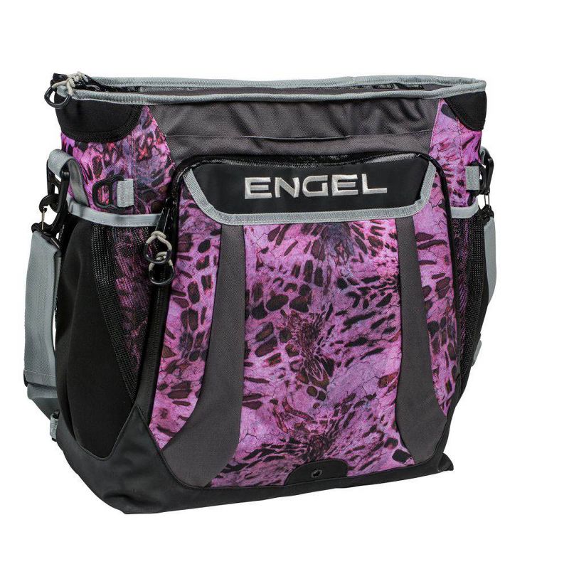 Engel Prym1 5.7 Gal Backpack Ice Cooler with 24 Can Capacity, Pink Out Camo