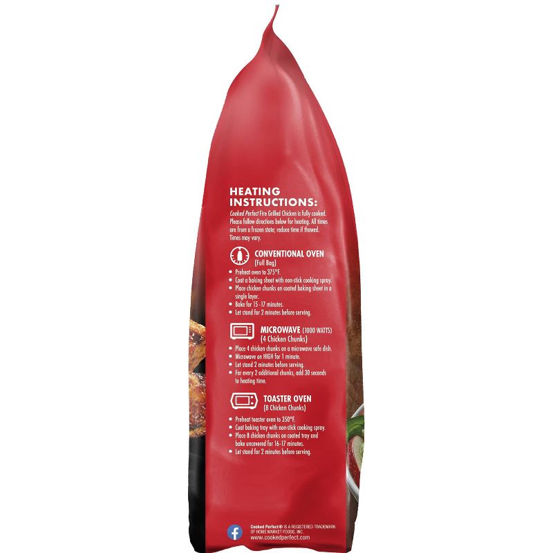 Cooked Perfect Bourbon BBQ Fire Grilled Chicken - Frozen - 12oz