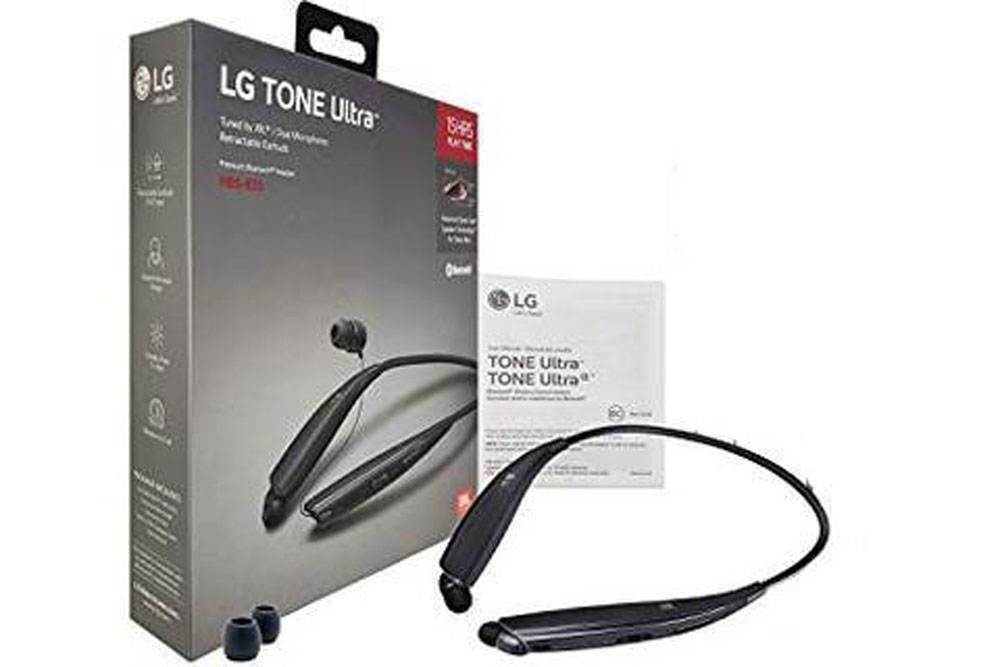 New LG Tone Ultra Black Wireless Bluetooth Headset HBS-835 JBL