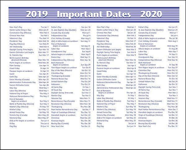 At-A-Glance Flip-A-Week Desk Calendar Refill - Calendars