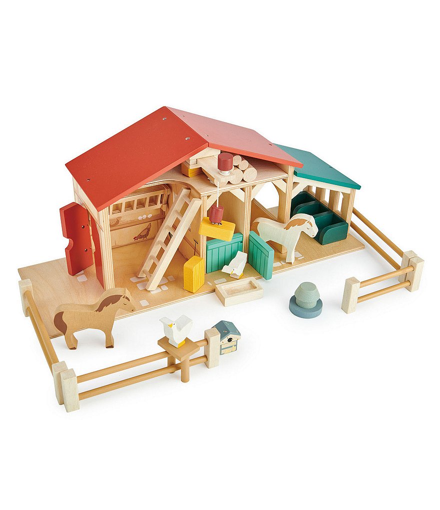 Tender Leaf Toys Pet Dog Wooden Toy Set