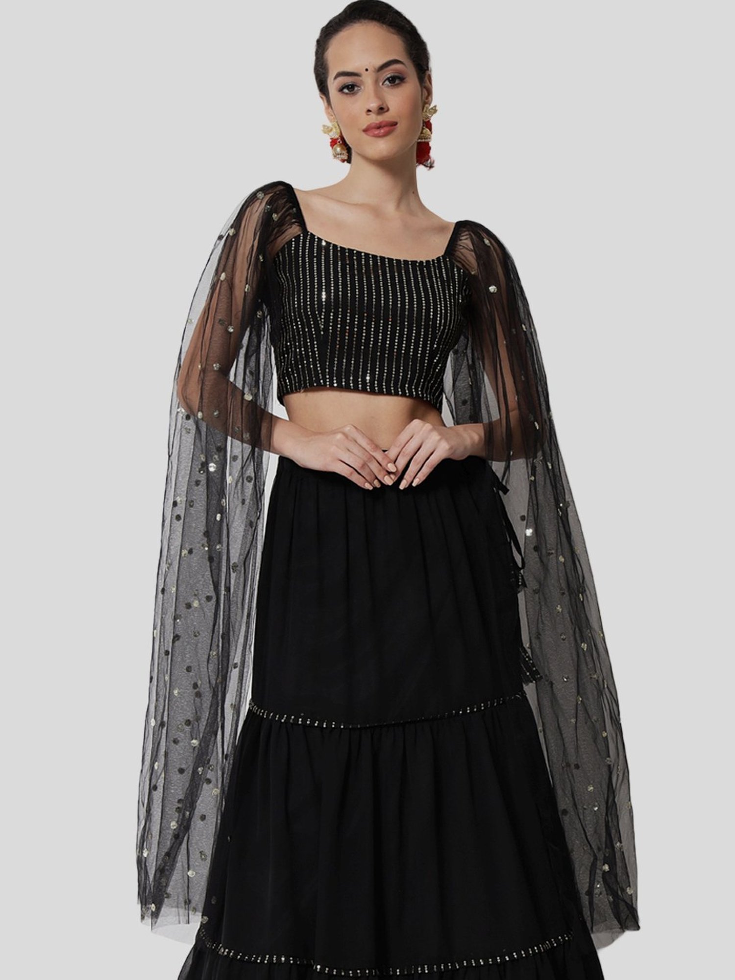 Studiorasa Black Embellished Choli