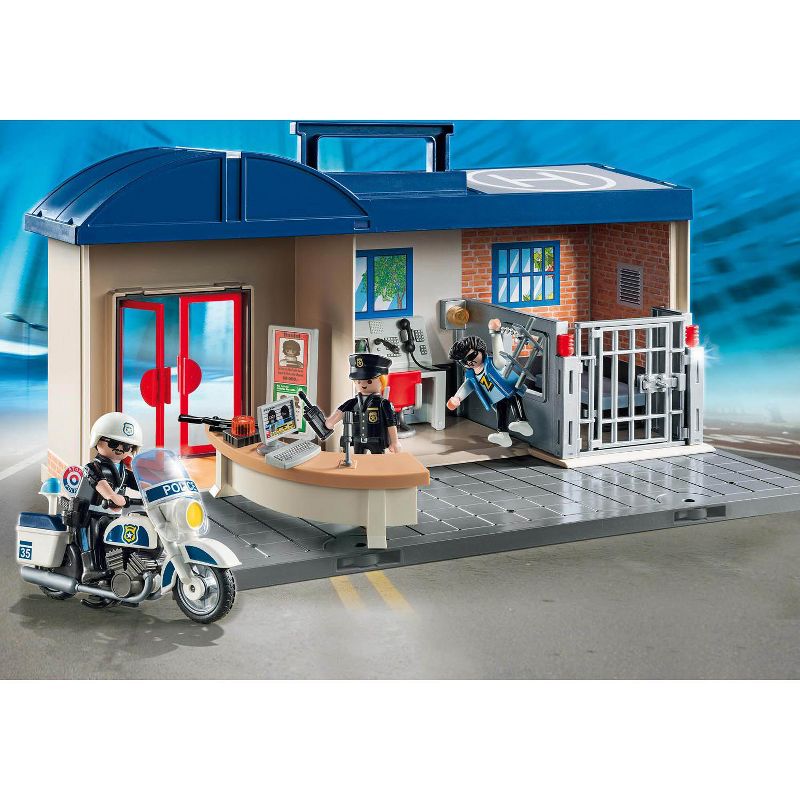 Playmobil Take Along Police Station