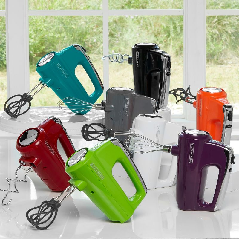 BLACK+DECKER Helix Hand Mixer - Red MX600R