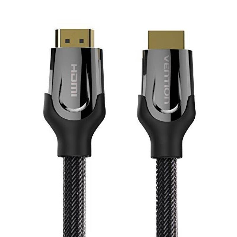 HDMI Cable,Vention 2.0V HDMI to HDMI Braided Cable Woven HDMI 4K 3D 2.0v 1080p Cable for HD TV LCD Laptop PS3 Projector Computer (6Ft/2m)