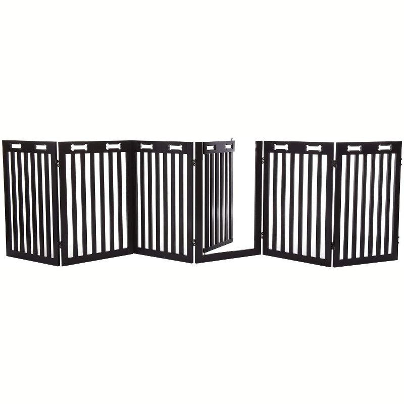 Arf Pets Extension gate Kit, Set of 2 panels - Extension for the Free Standing Wood Dog Gate