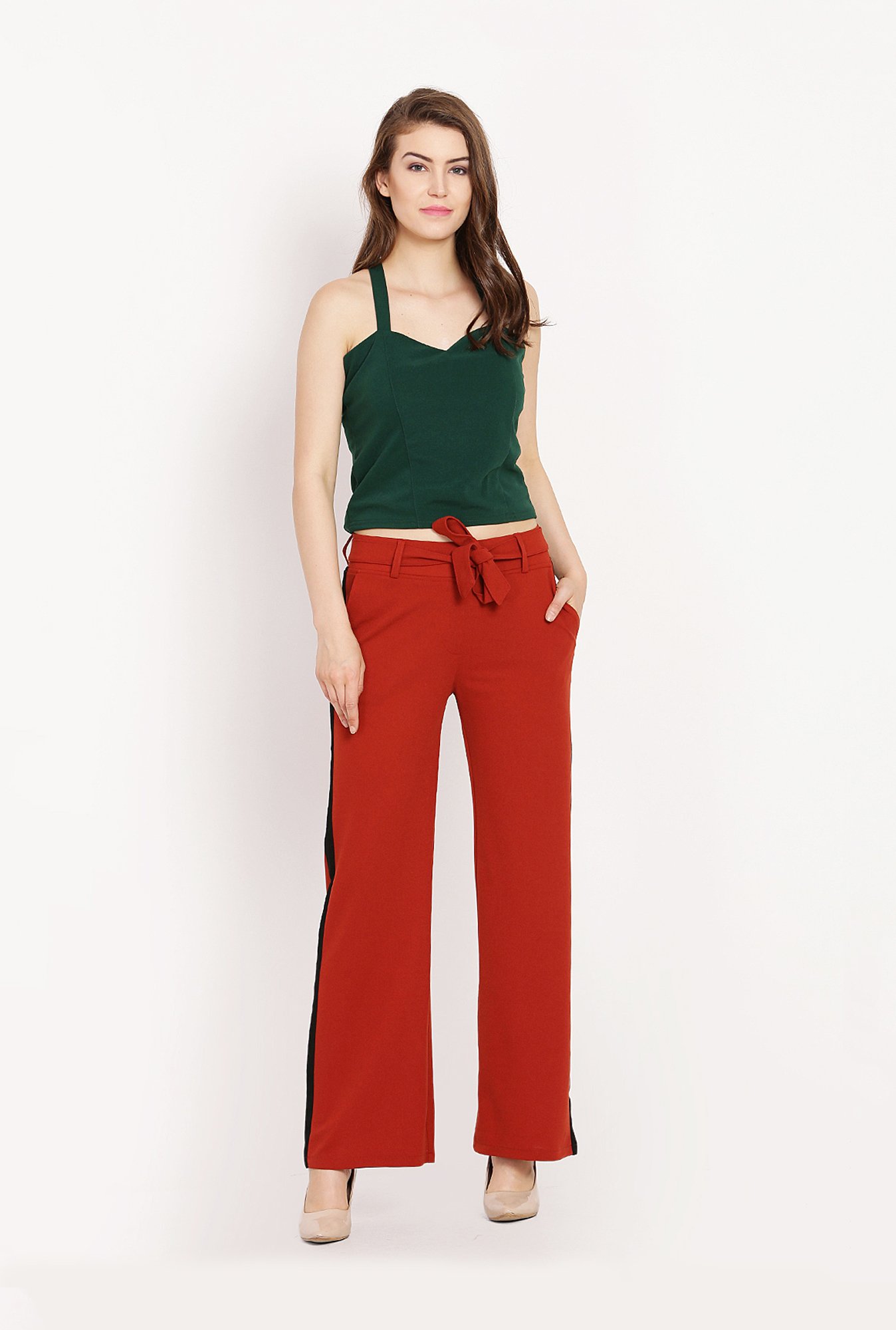 Westwood Rust Cotton Trousers