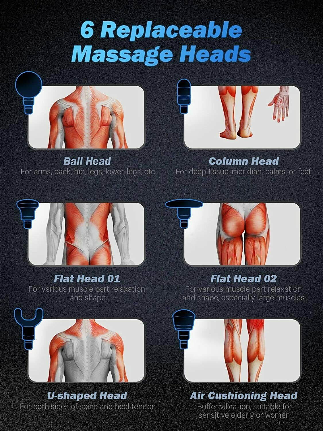 Massage  Percussion Massager 30 Speed Deep Tissue Muscle Vibrng Relaxing