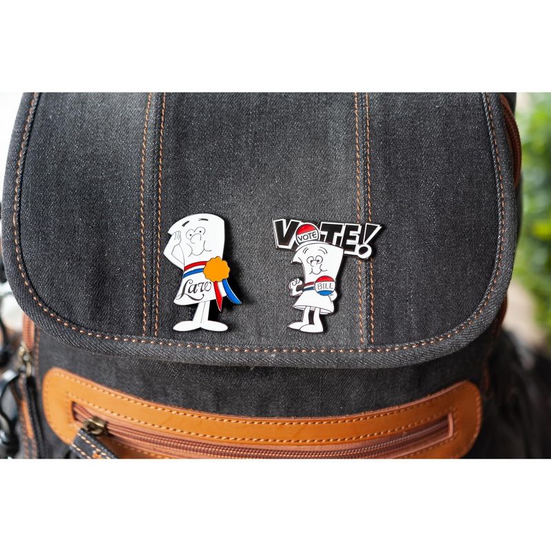 Schoolhouse Rock! I'm Just A Bill And Law 2" Pin Set