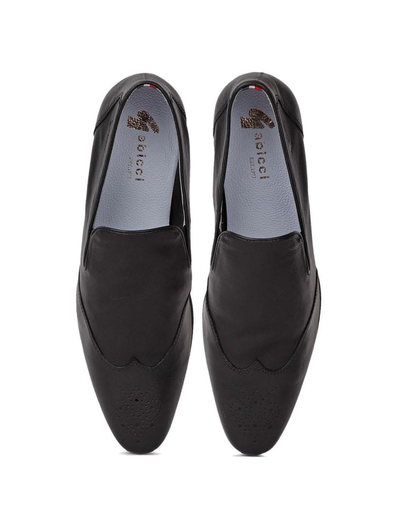 Gabicci Men's Fangio  Black Formal Slip-Ons