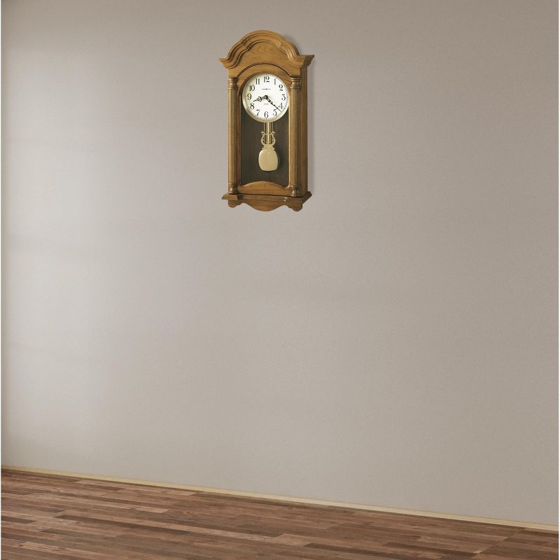 Howard Miller 625282 Howard Miller Amanda Wall Clock 625282 Golden Oak