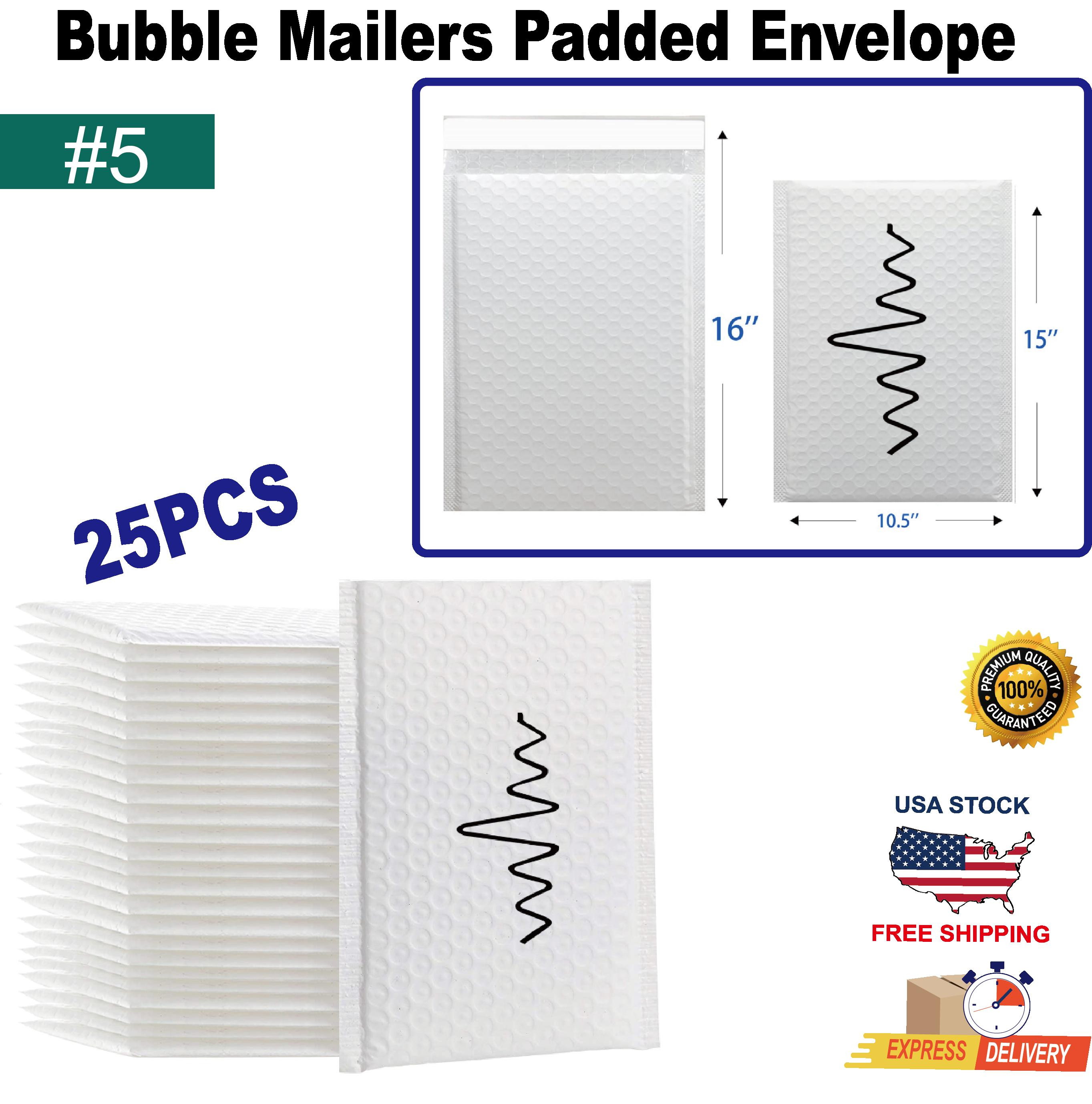 RHINO #5 10.5x16  Bubble Mailers Padded Envelope 25pcs