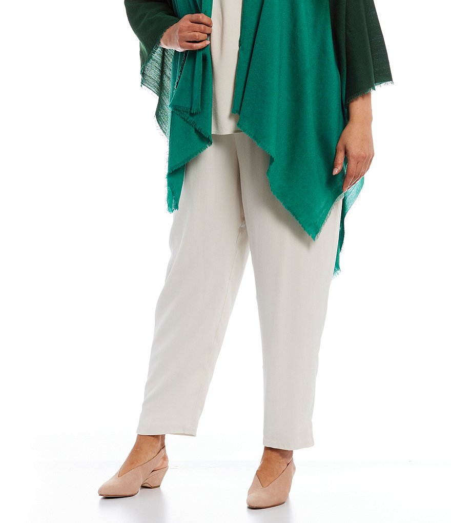 Eileen Fisher Gatwick Nubuck Slingback Block Heel Pumps