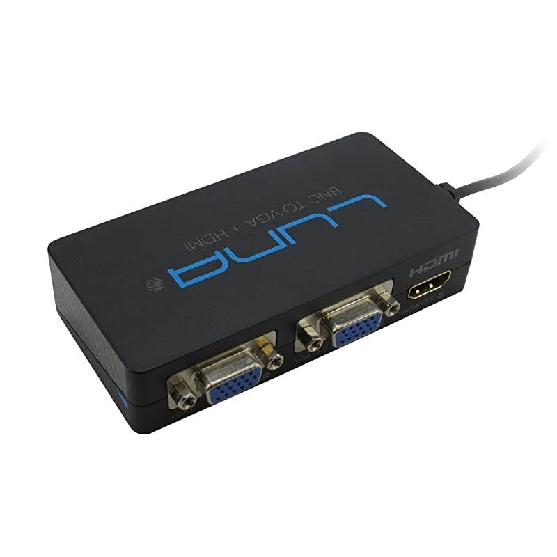 Luna BNC to VGA + HDMI Converter