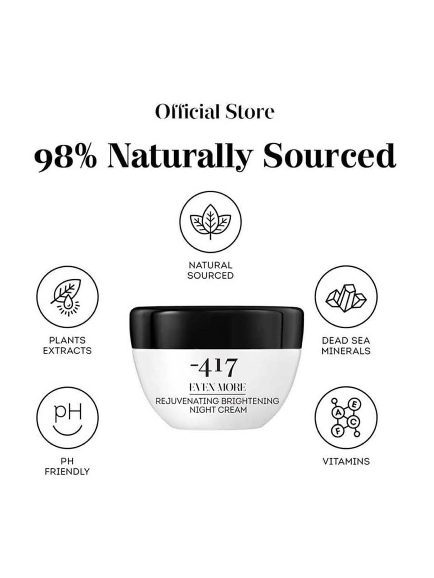 Minus 417 Even More Rejuvenating Brightening Night Cream 50 ml