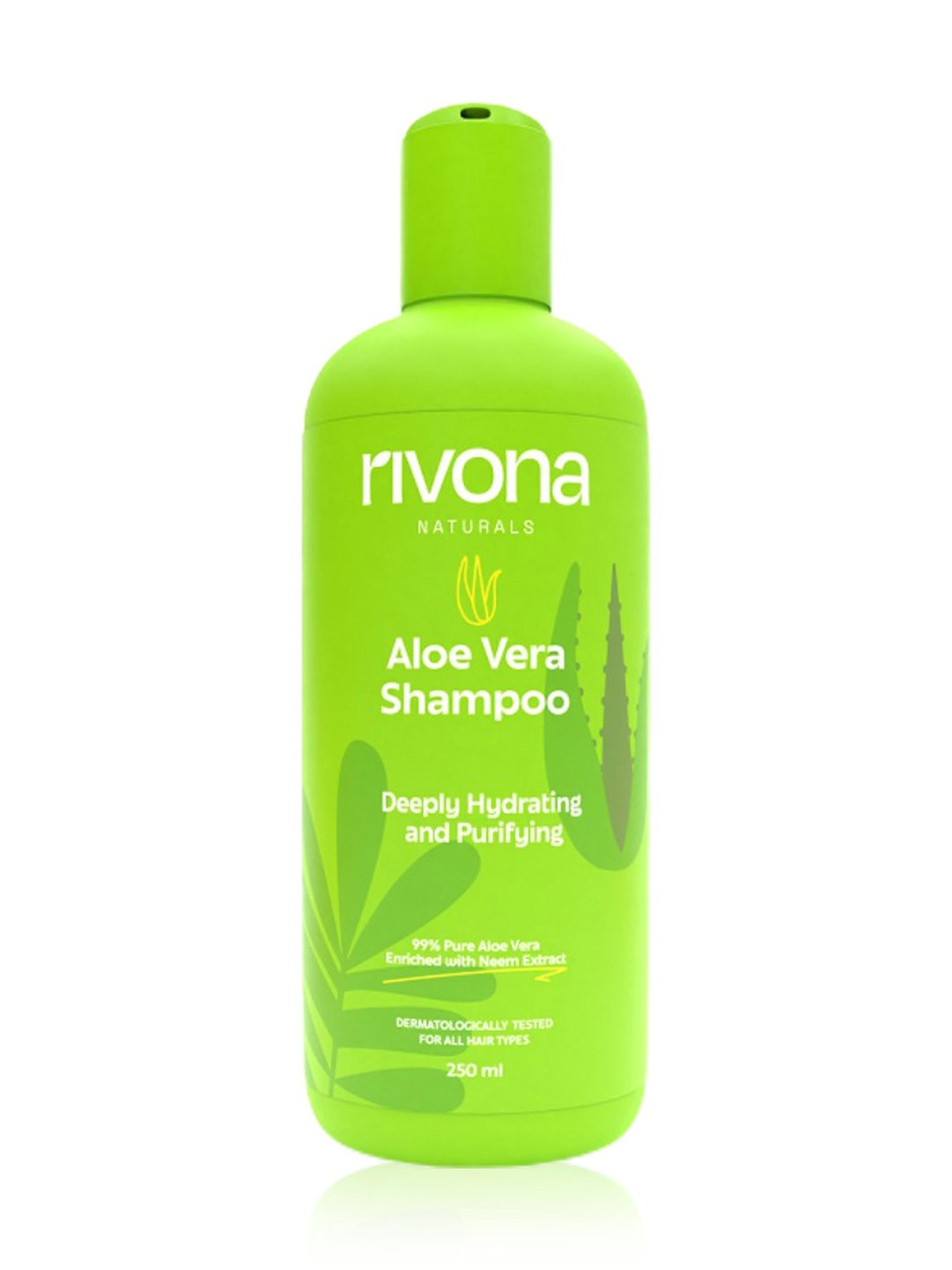 Rivona Naturals Deeply Hydrating and Purifying Aloe Vera Shampoo - 250 ml