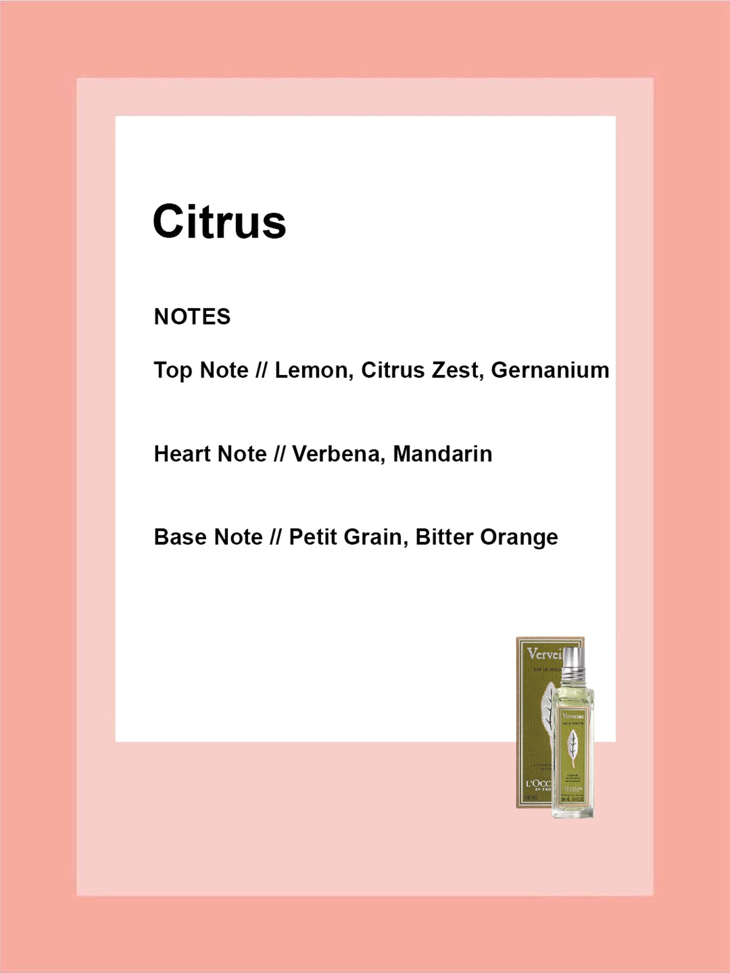 L'Occitane En Provence Verbena Eau de Toilette for Men - 100 ml