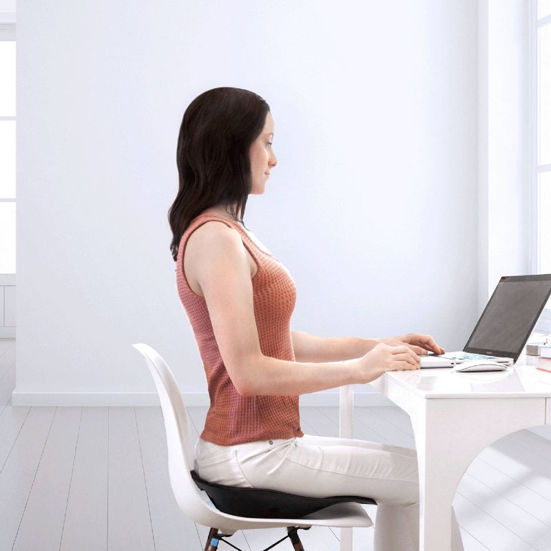 BackJoy SitSmart Core Traction Posture Seat Designed for Lower Back Pain Relief