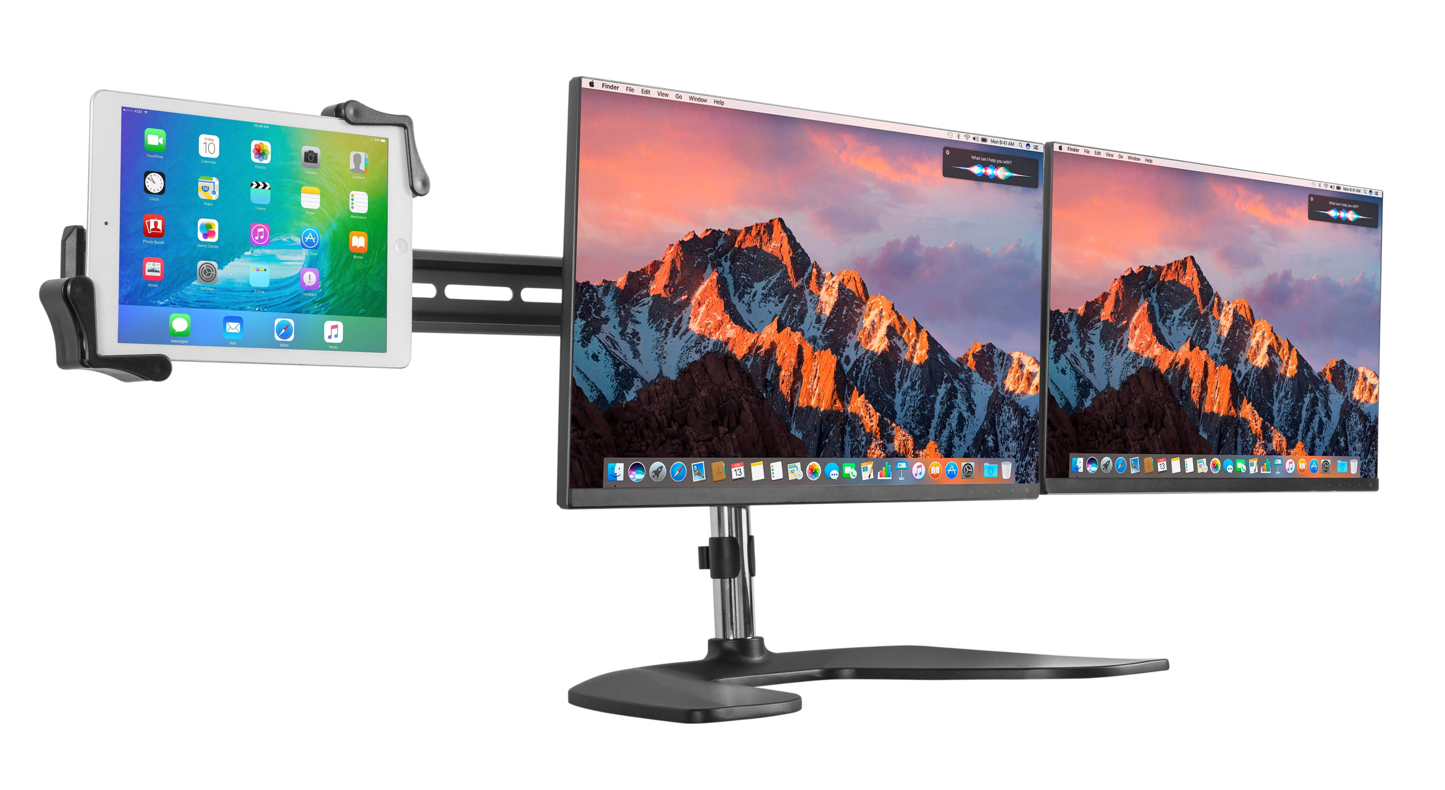 Tri-Screen VESA(R) & iPad(R)/Tablet Workstation