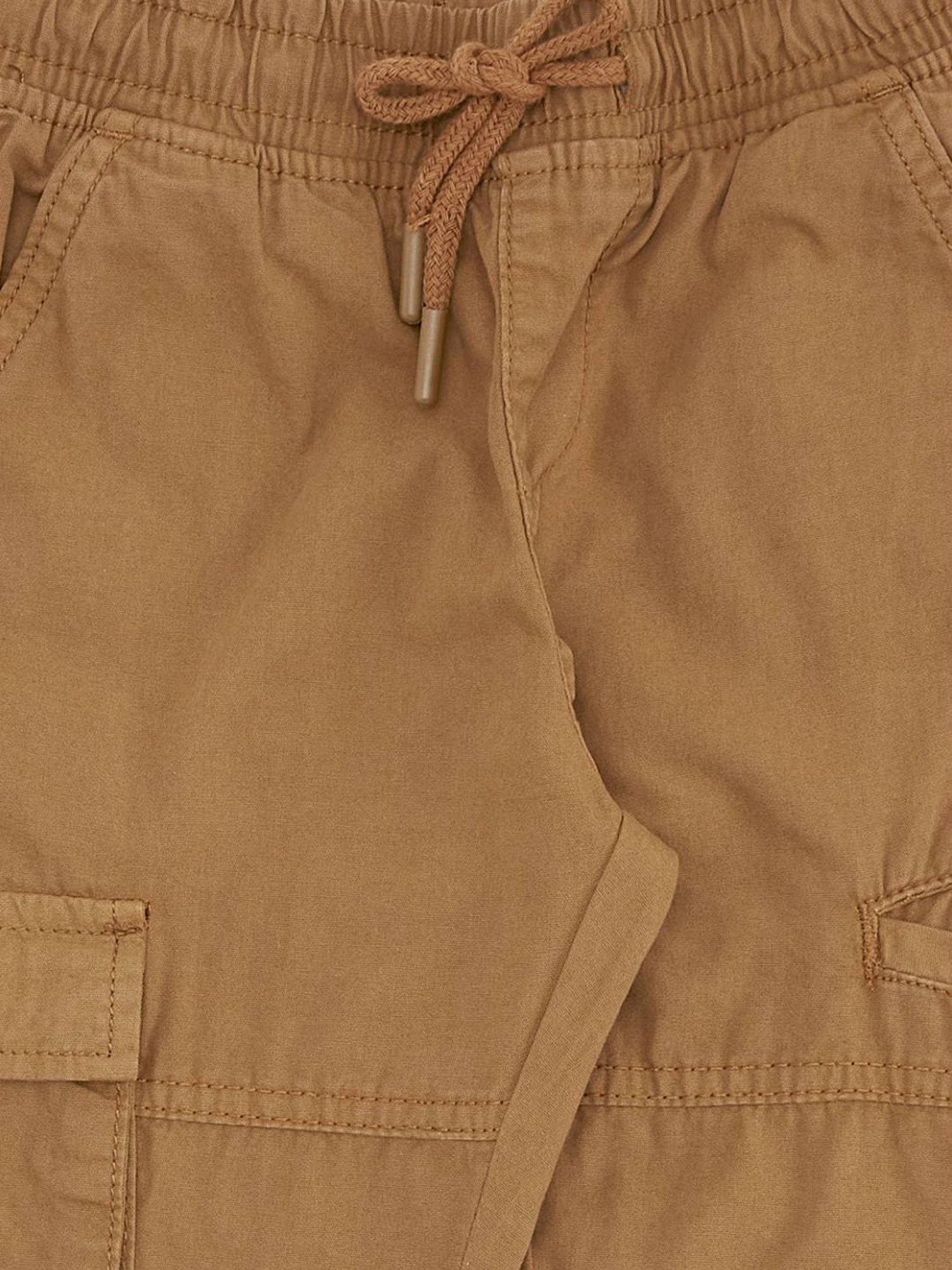 Pantaloons Junior Brown Cotton Regular Fit Trousers