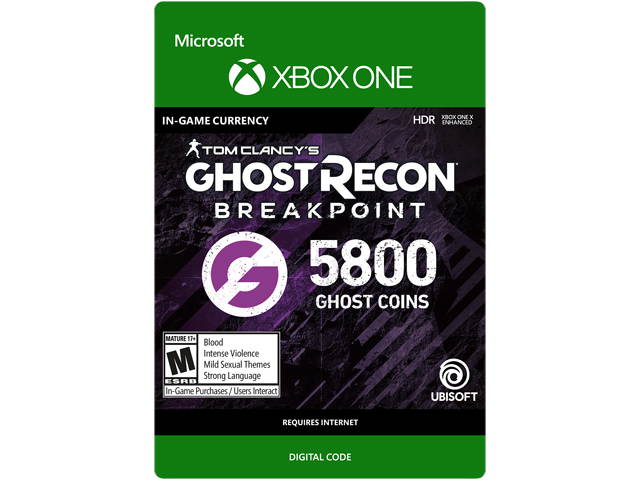 Ghost Recon Breakpoint: 600 Ghost Coins Xbox One [Digital Code]
