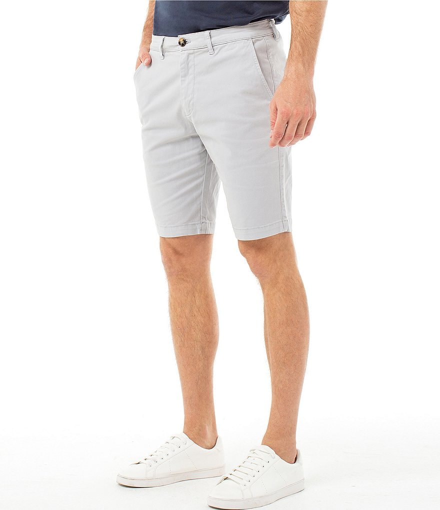 Liverpool Los Angeles Modern-Fit 9.5#double; Inseam Twill Shorts