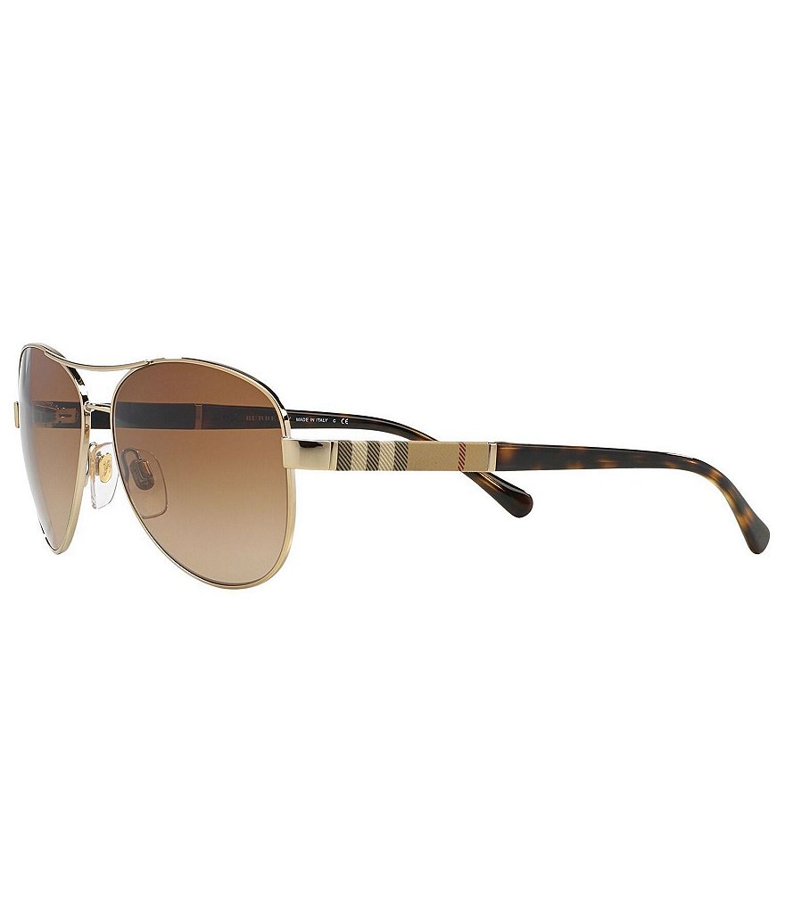 Burberry Women's Aviator Sunglasses