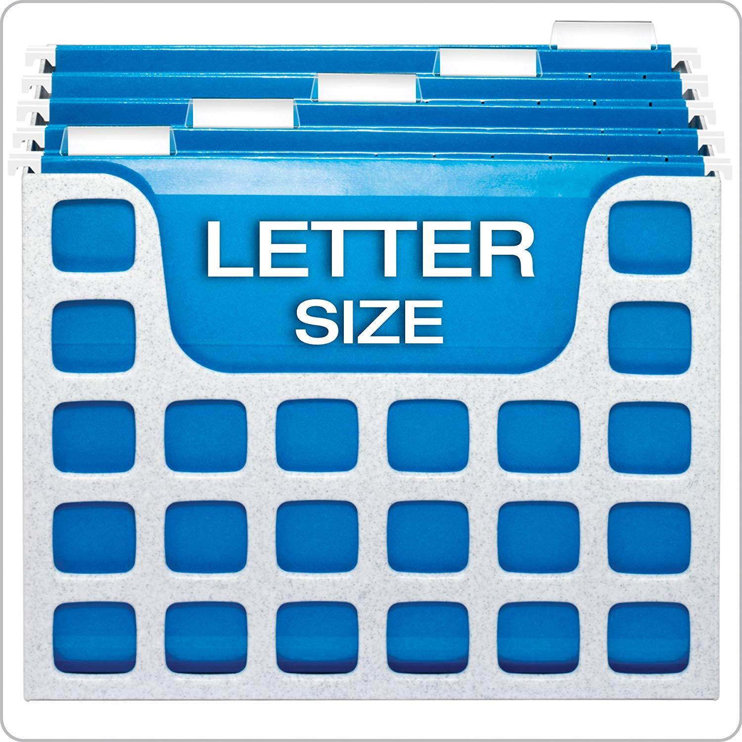 Pendaflex 23054 Desktop File w/Hanging Folders, Letter, Plastic, 12 1/4 x 6 x 9 1/2, Granite