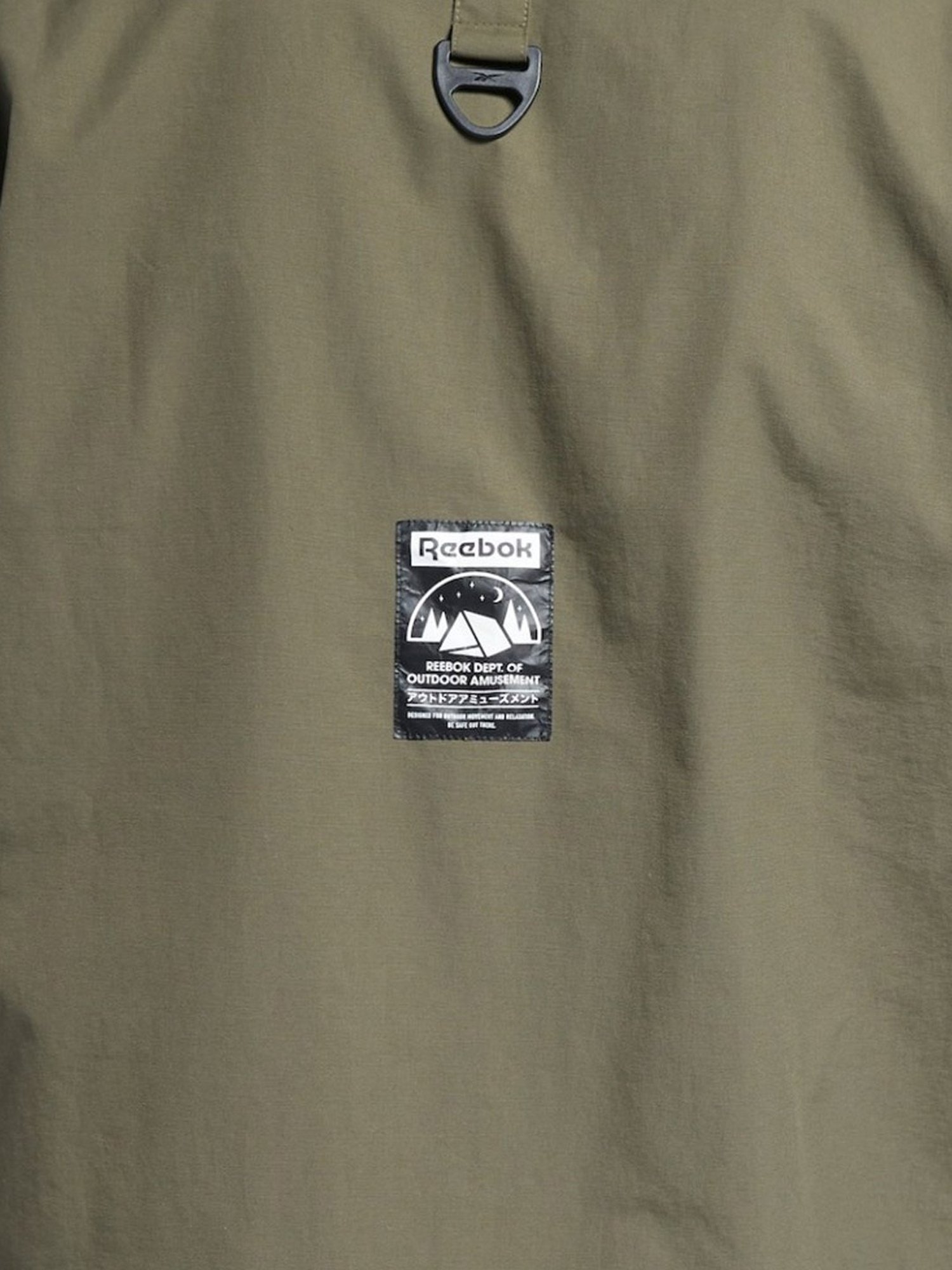 Reebok Grey Regular Fit Camping Sports Hoodie