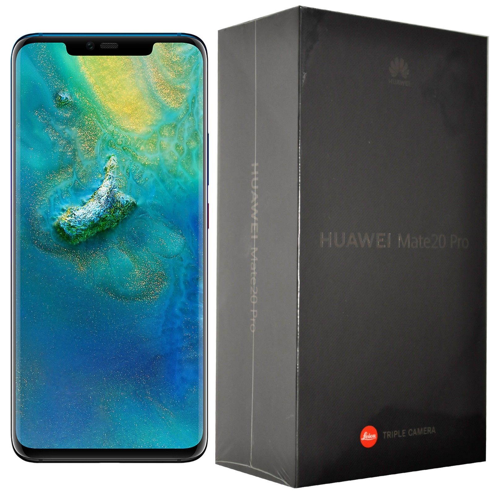 Huawei Mate 20 Pro LYA-L09 128GB Single-SIM (No CDMA, GSM only) Factory Unlocked 4G/LTE Smartphone - Emerald Green