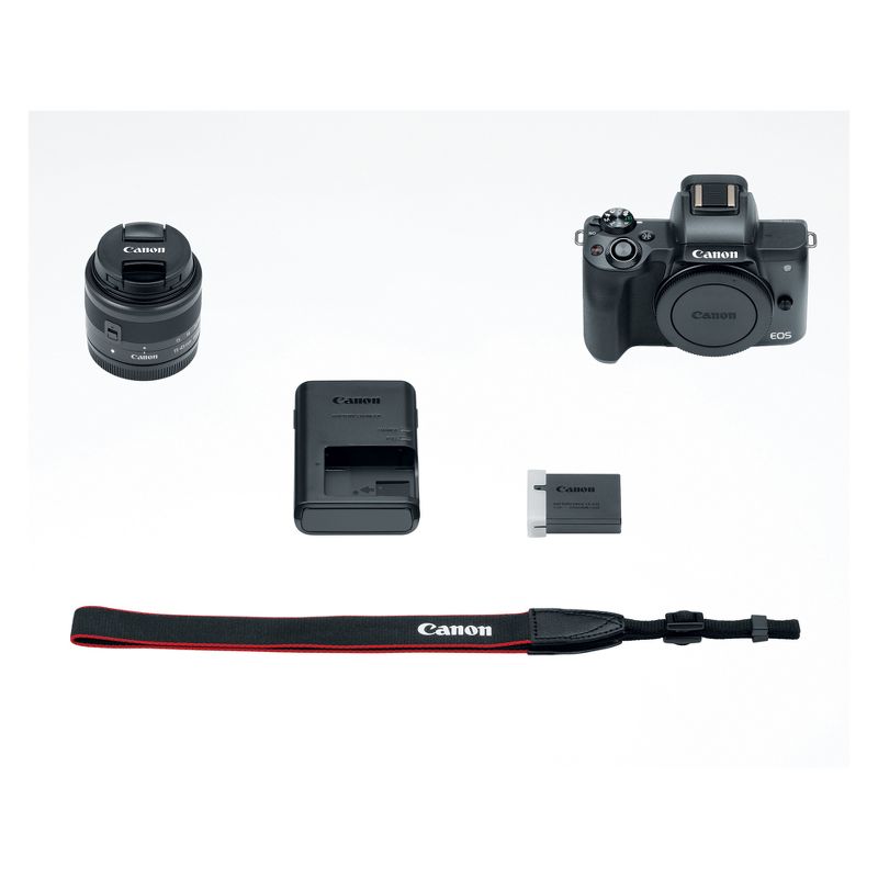 Canon EOS Rebel T6i EF-S 18-55mm IS STM Kit - Black (0591C003)